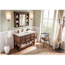 Newly Fashion Hot Sale Top Classique en bois massif vanité de salle de bain